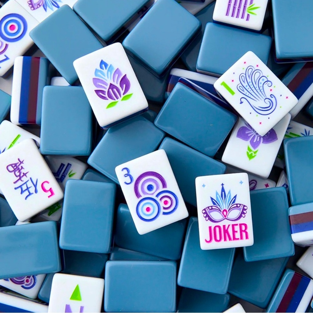 Oh My Mahjong Preppy Soirée Tile Set Mah Jong